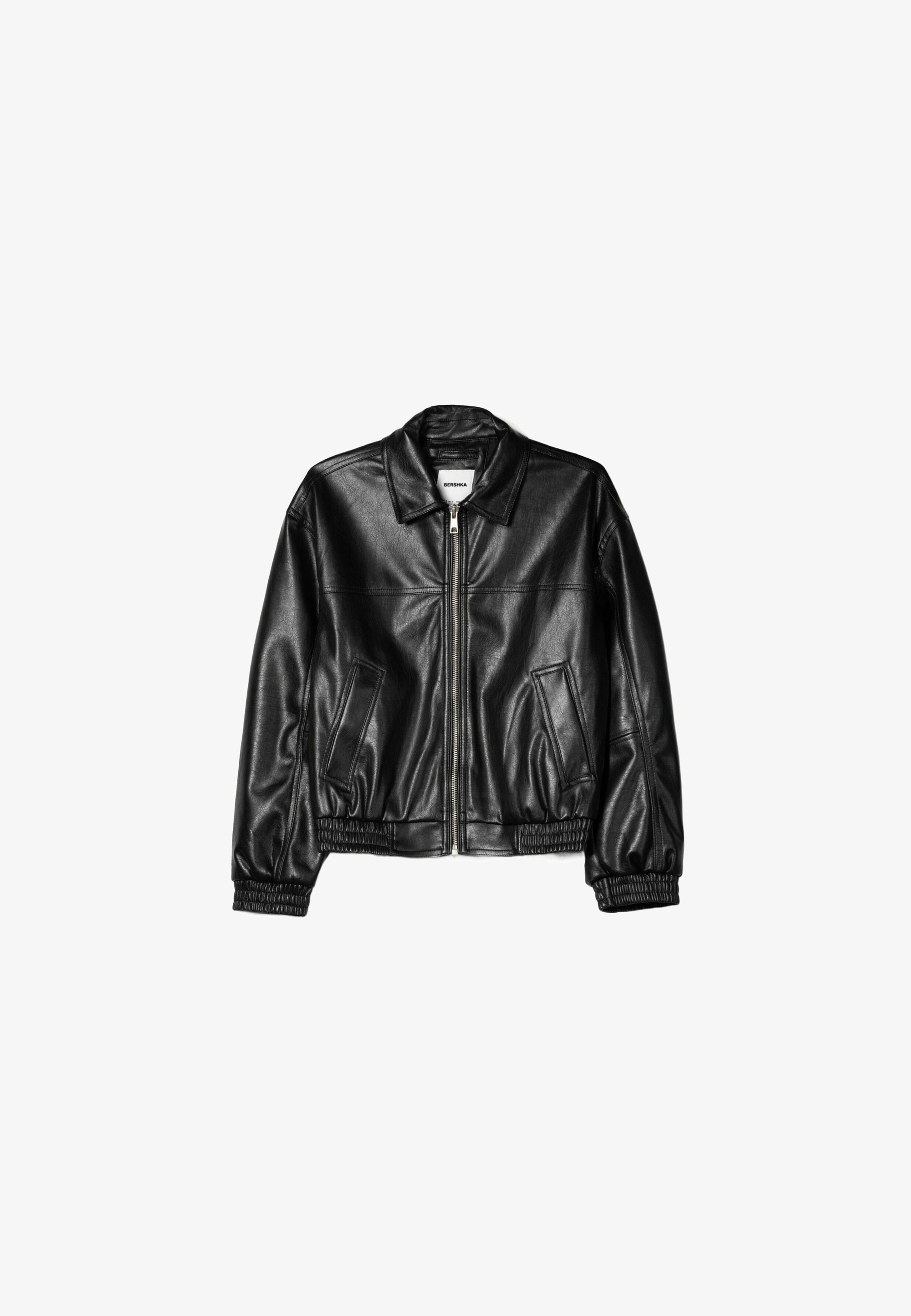 Bershka bomberjack - zwart