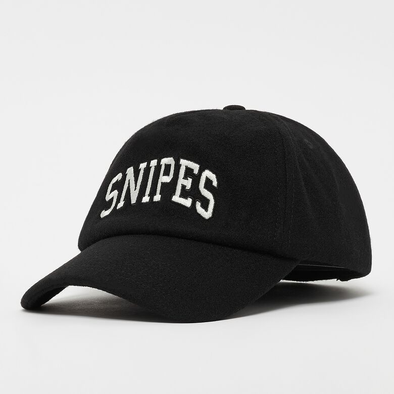 College-Logo-Kappe aus Wollmischung mit 5 Panels