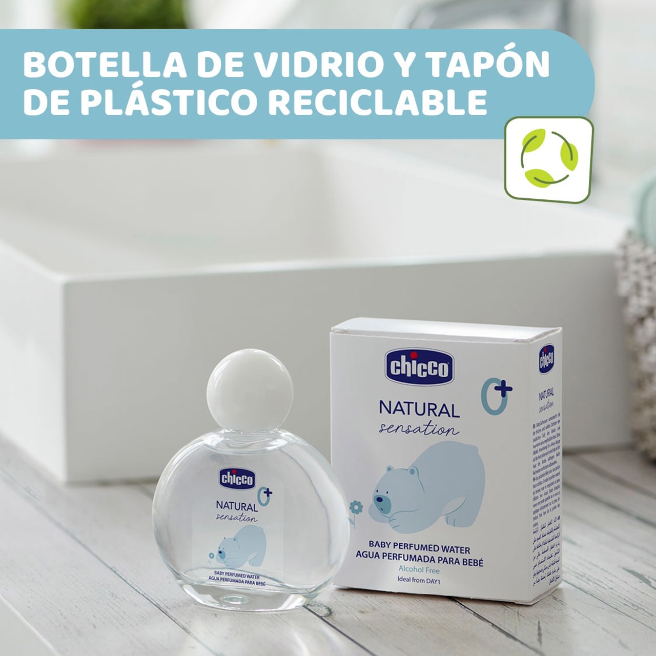 Αρωματισμένο Νερό Natural Sensation 100ml