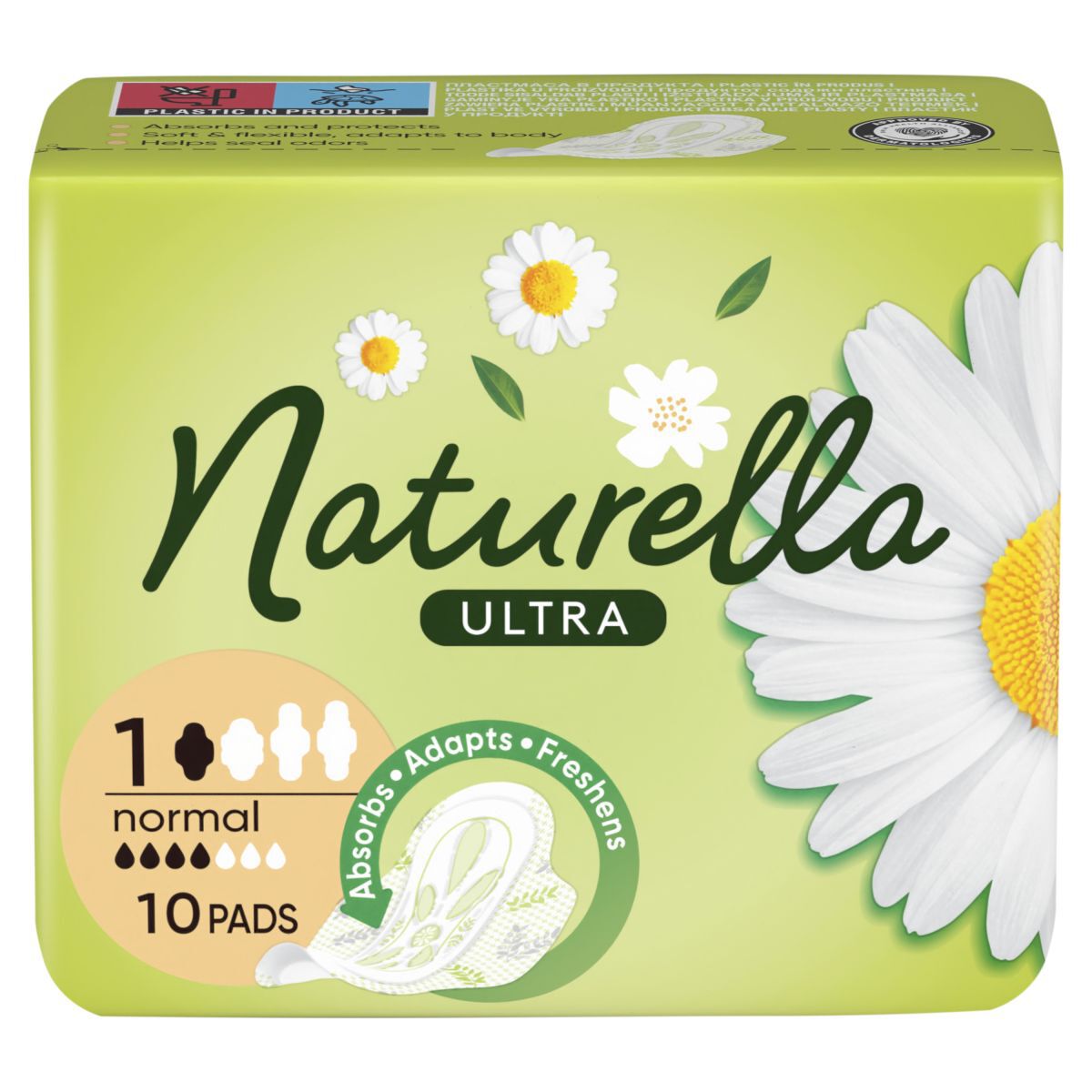 Naturella higiēniskās salvetes 10gb Ultra Normal