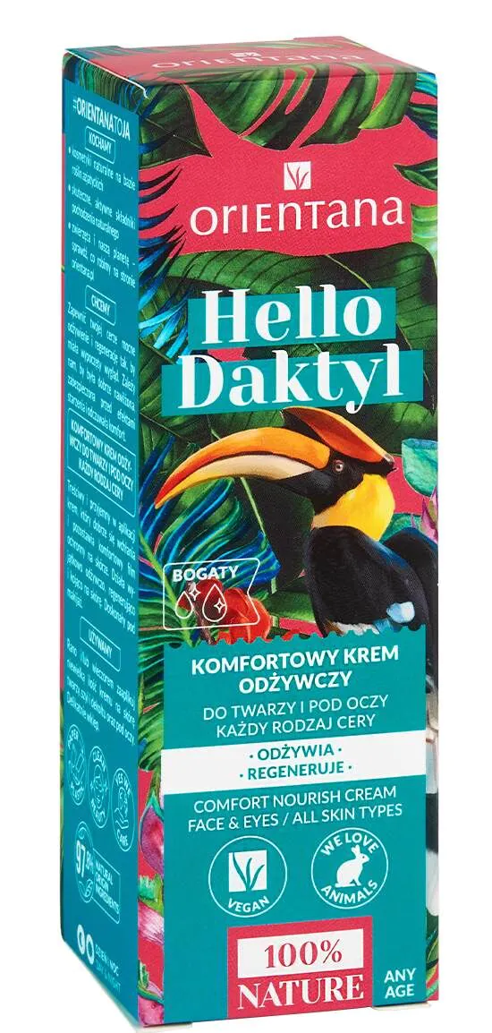 Orientana Hello Daktyl Komfortowy krem odżywczy