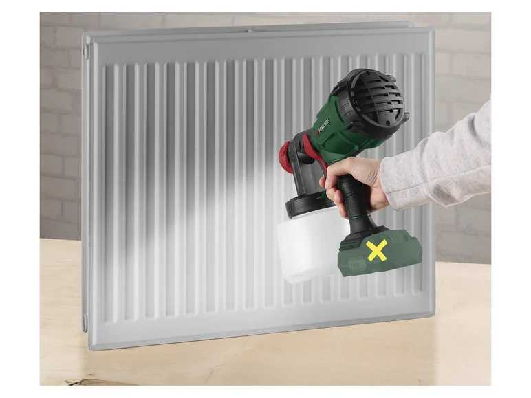 PARKSIDE® malingspistol uten PFSA 20-Li C3-gjenger, 20 V