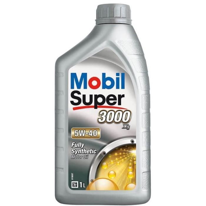 Aditivo para aceite MOBIL SUPER 3000 X1 - Sintético / 5W40 / 1L