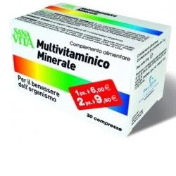 SANA VITA Sanavita Multivit Miner 30 comprimidos