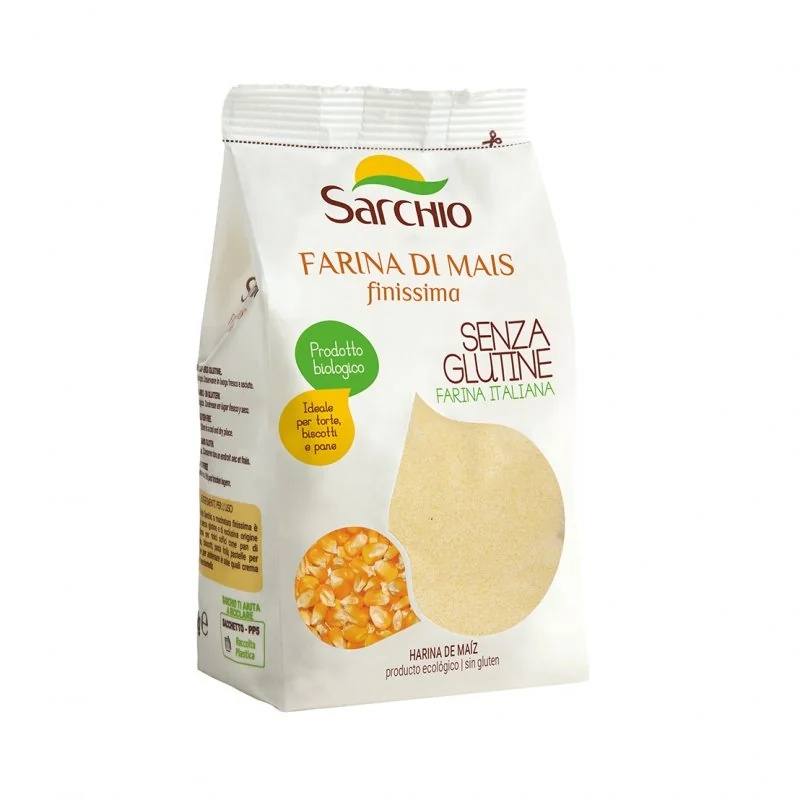 SARCHIO Harina de maíz muy fina 500 g