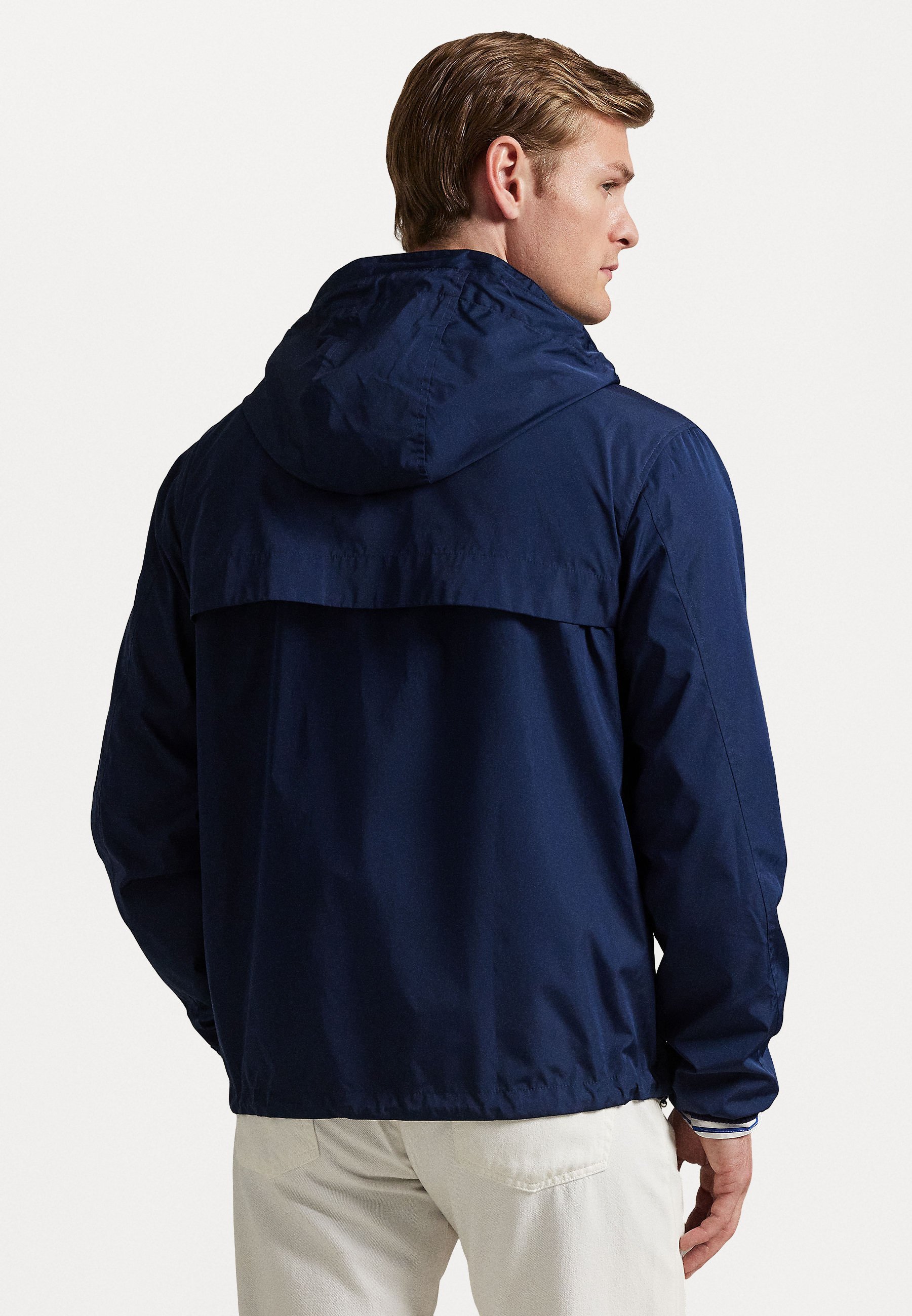 Polo Ralph Lauren LIGHTWEIGHT HOODED JACKET - Windbreaker - newport navy