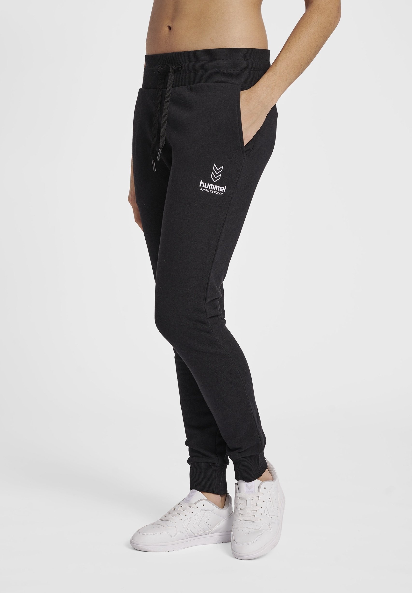 Pantaloni de trening Hummel - denim negru