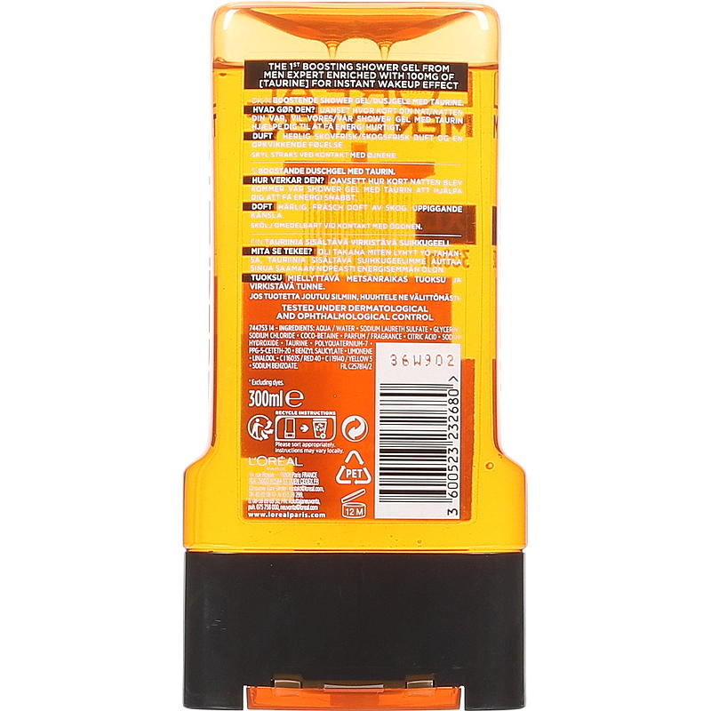 L'Oréal Duschseife Men Expert 300 ml, Hydra