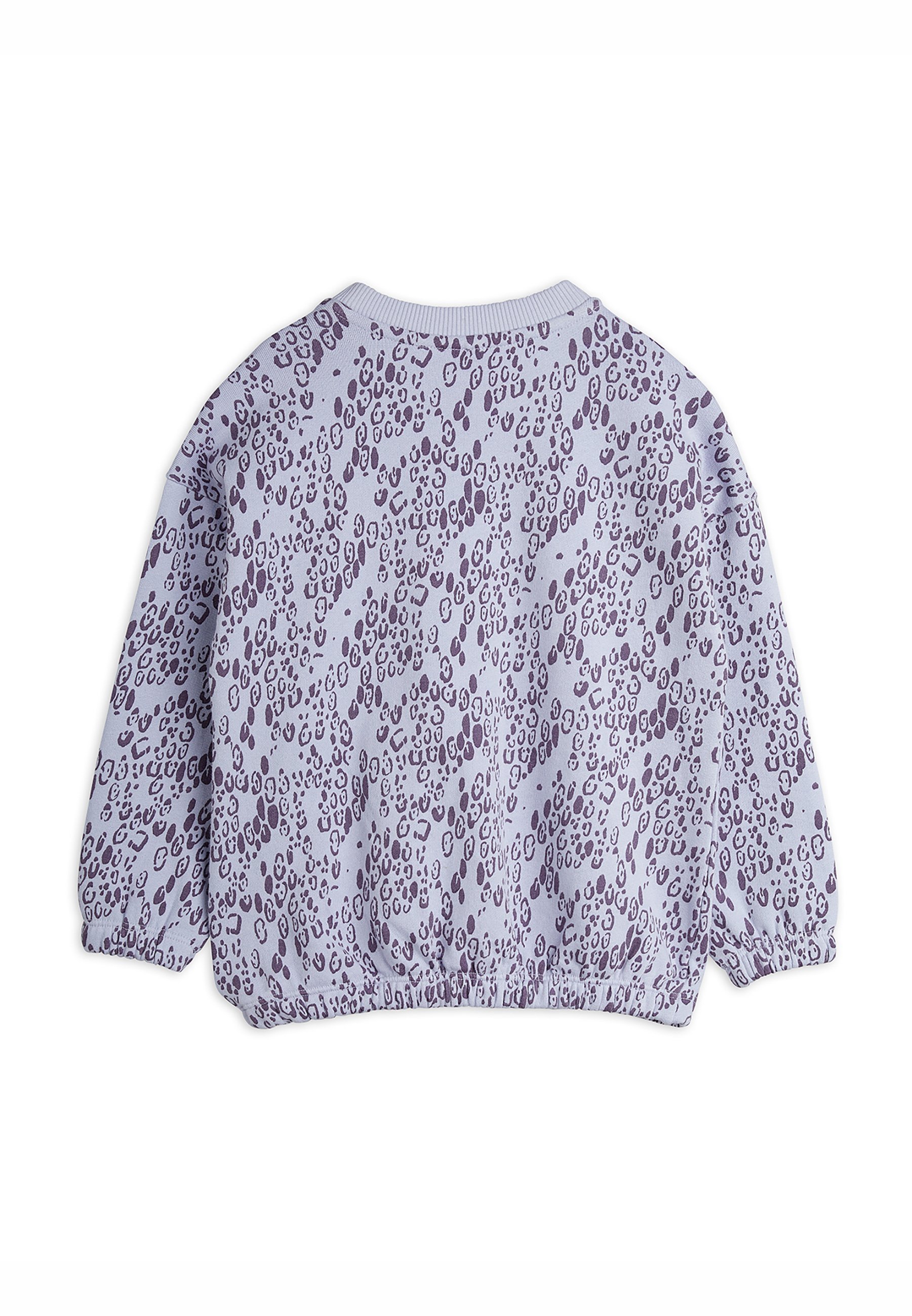 Mini Rodini LEOPARD UNISEX - Sweatshirt - paars