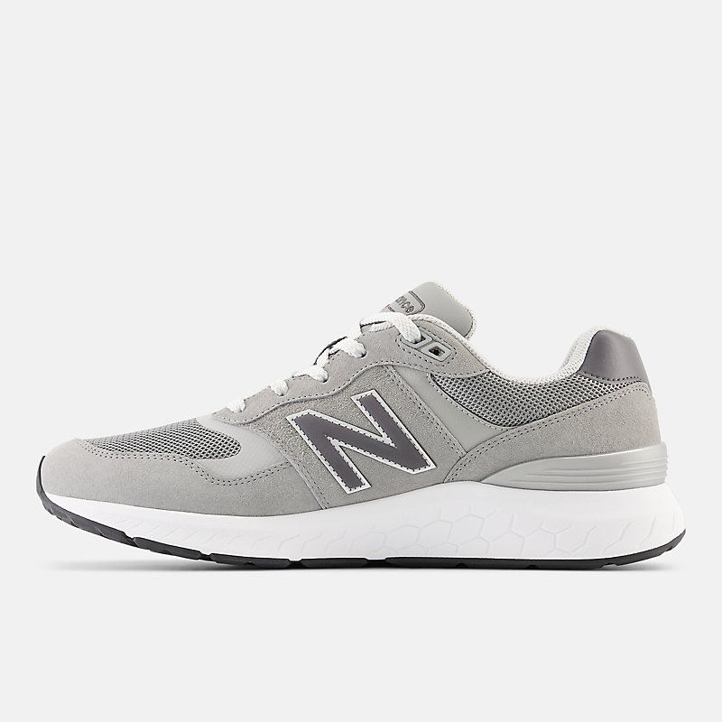 Tênis de caminhada masculino Fresh Foam 880 v6 – Cinza Ardósia com ímã