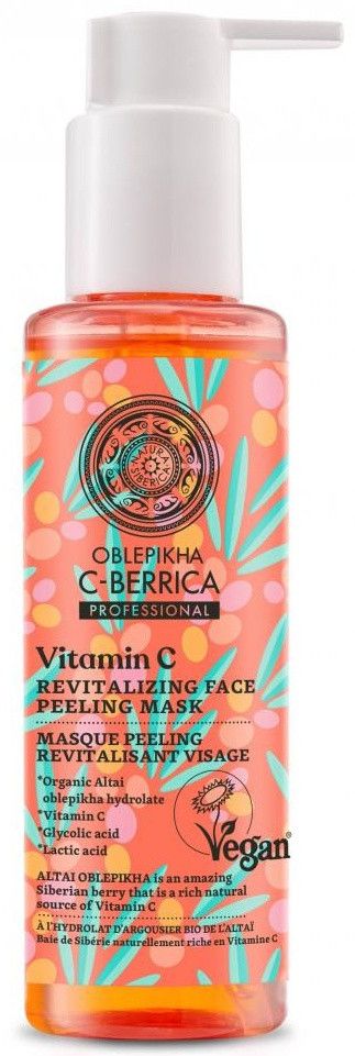 C-Berrica revitalizirajuća piling maska za lice s vitaminom C Piling za lice