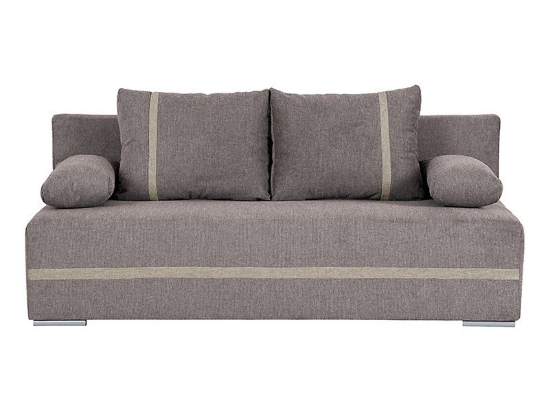 Sofa trzyosobowa Mata z funkcją spania i pojemnikiem beżowa