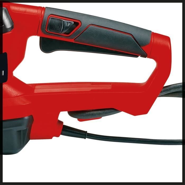 Einhell Taille-haies électrique GE-EH 6560 (650 W, Longueur de coupe 60 cm, Longueur de lame 66 cm, Ecartement des dents 30 mm)