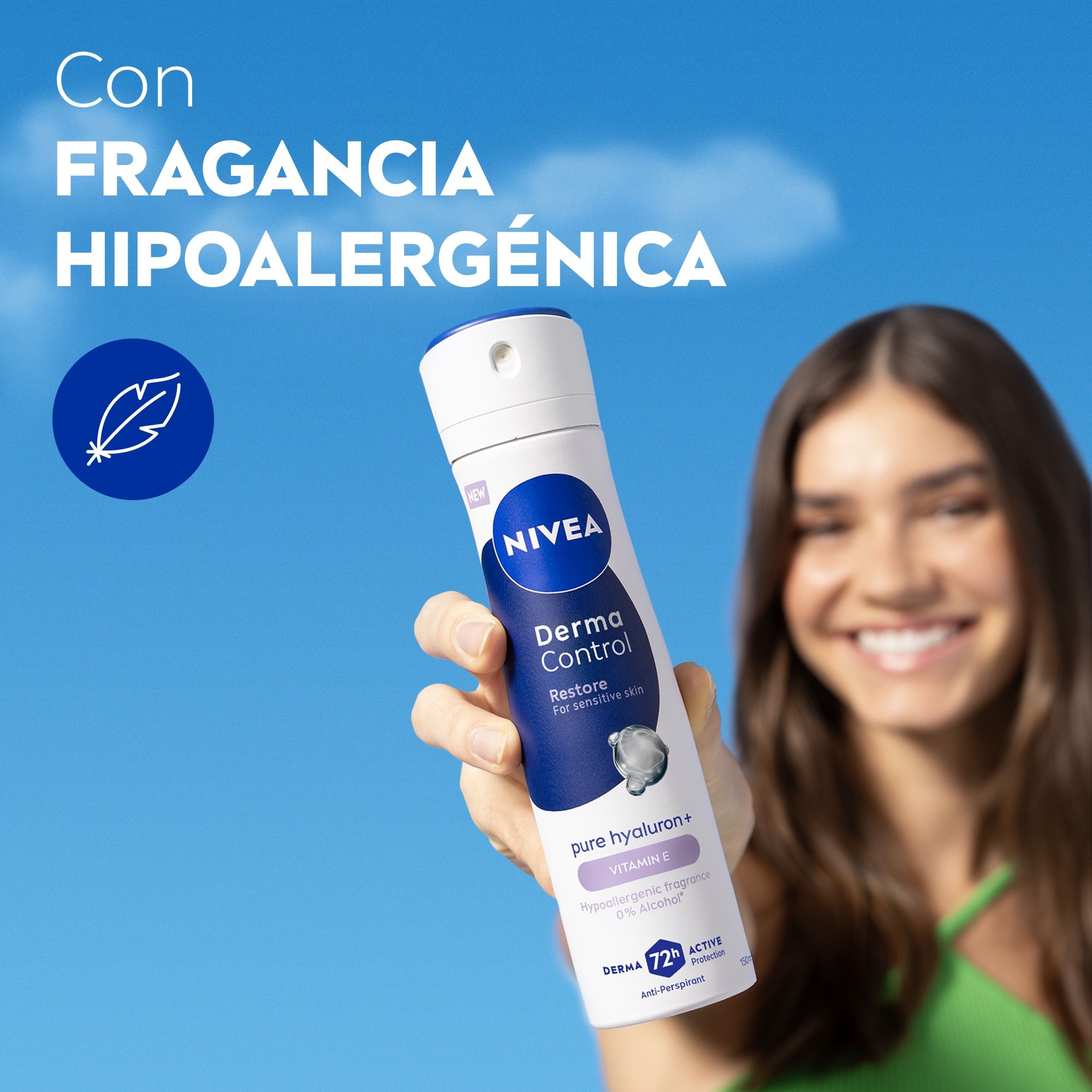 „Derma Control Restore“ dezodorantas purškiklis Dezodorantas purškiklis