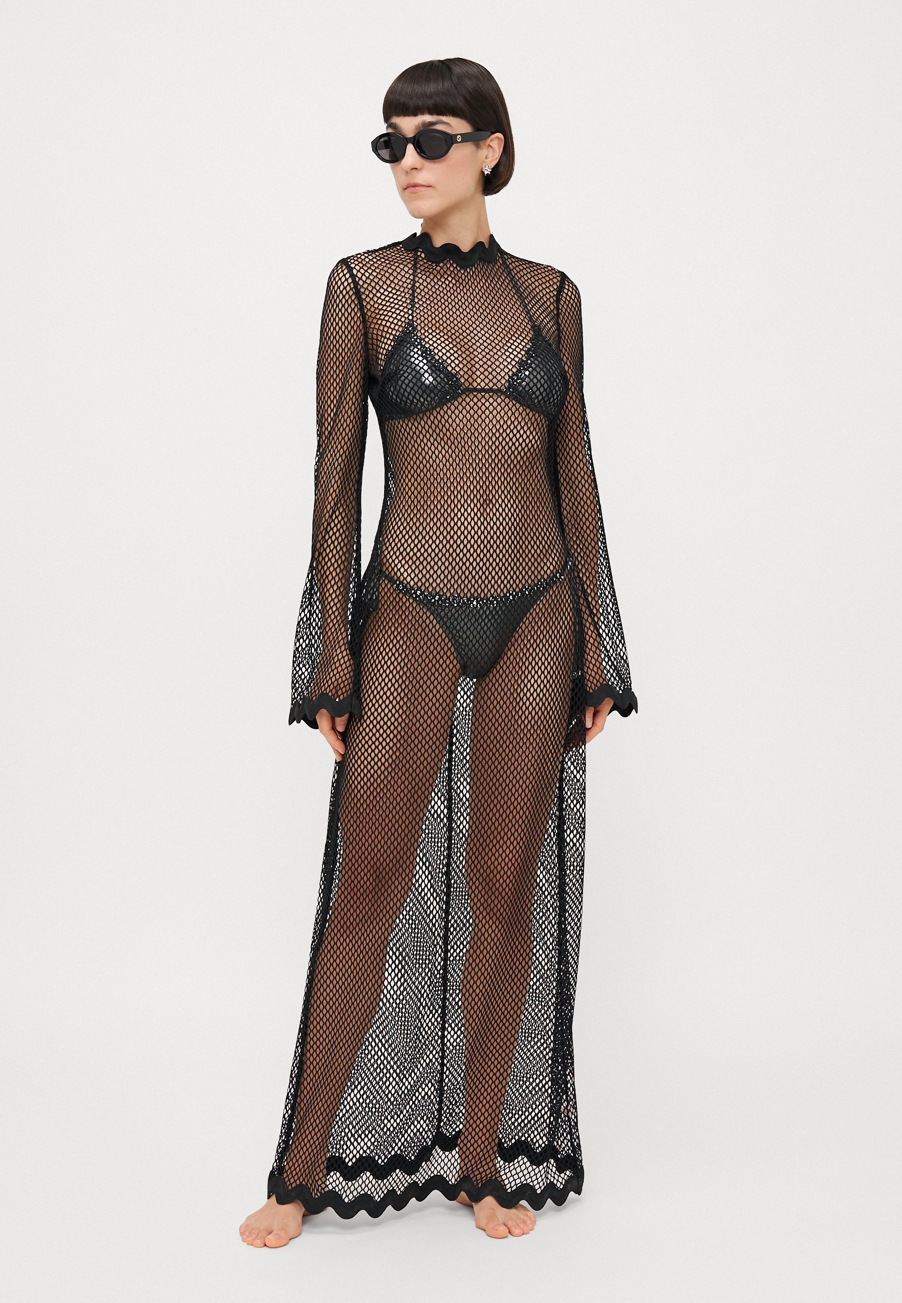 Copricostume Agent Provocateur ROSANA - Accessorio da spiaggia - nero