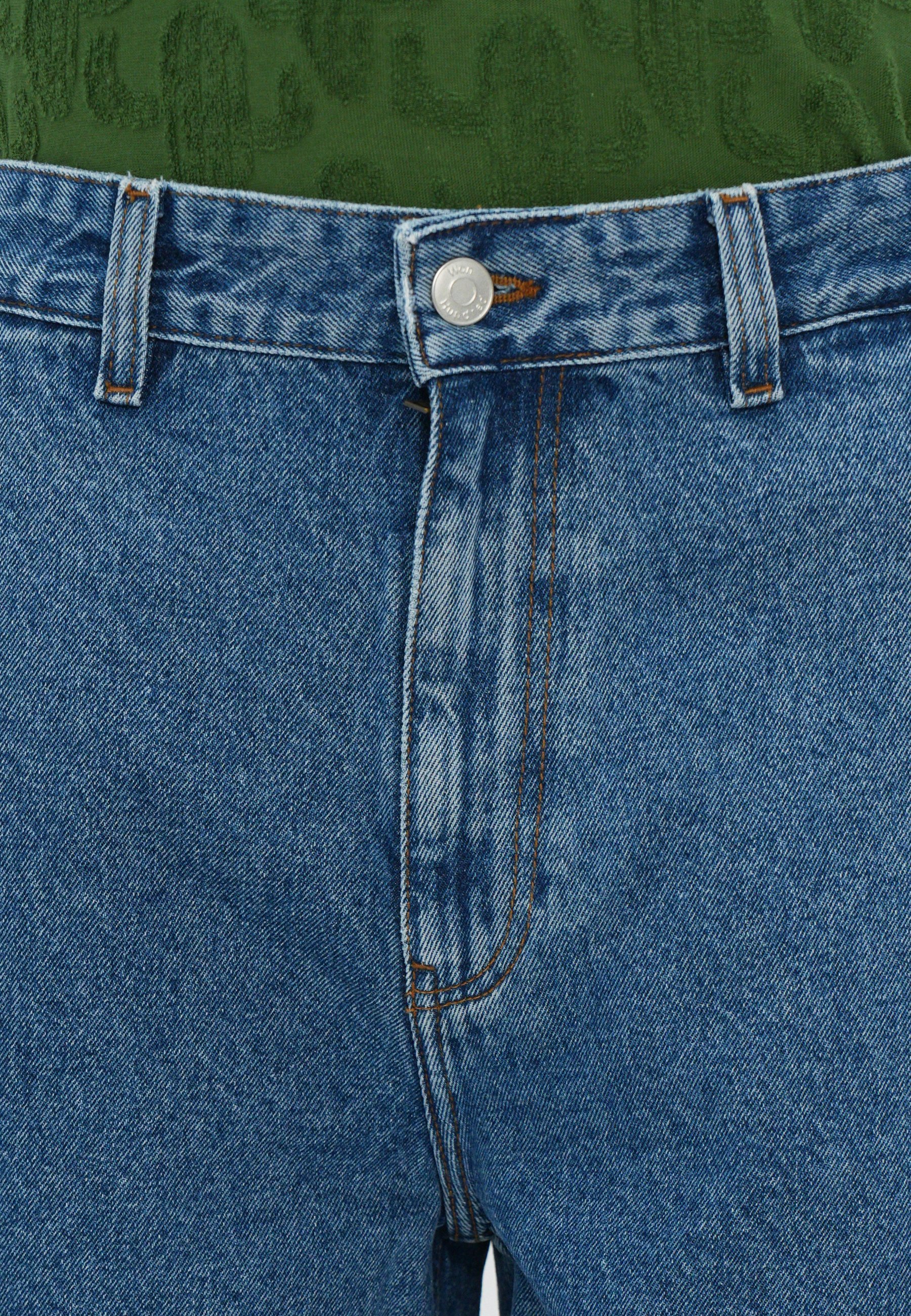 Won Hundred KYLE - Jeansshorts - Marmorblau