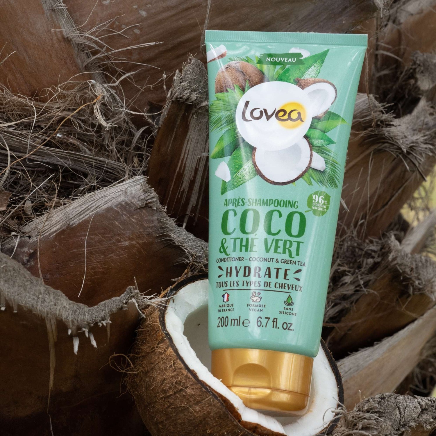 Lovea Après-Shampooing Coco & Thé Vert