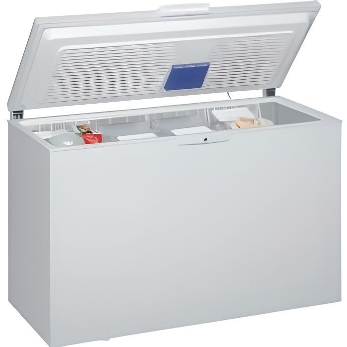 WHIRLPOOL WHE39332 Surgélateur Classe A++, ****, 395L (390), HxLxP: 91,6x 140,1x 65,2 cm, 6th Sense, électronique