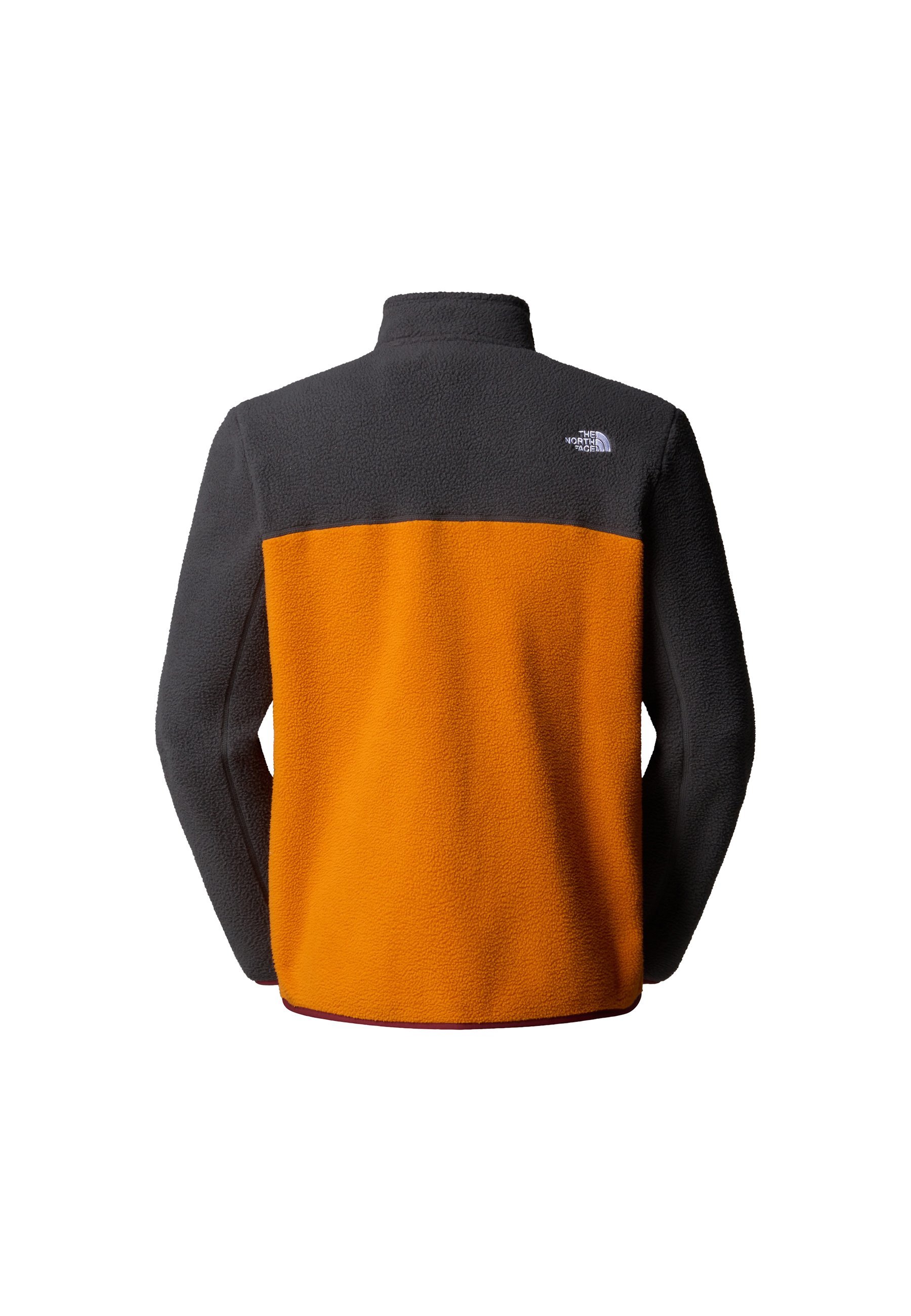 The North Face M YUMIORI FULL ZIP - Fleecejack - agaat oranje asfalt gr