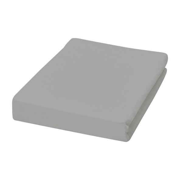 Supersoft Spannbetttücher bis 25 cm Höhe, 180-200 x 200-220 cm, grau