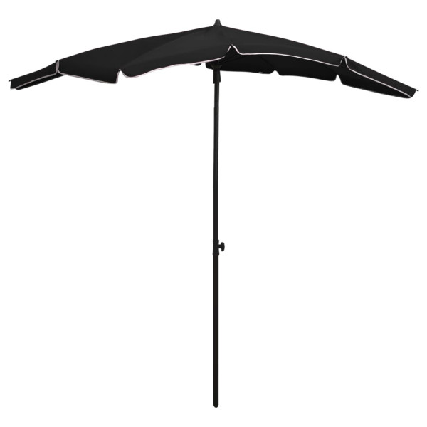 Parasol ogrodowy Czarny  vidaXL