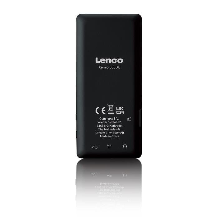 Lettore MP3/MP4 Lenco Xemio-860BU con Bluetooth® e memoria interna da 8 GB - Blu