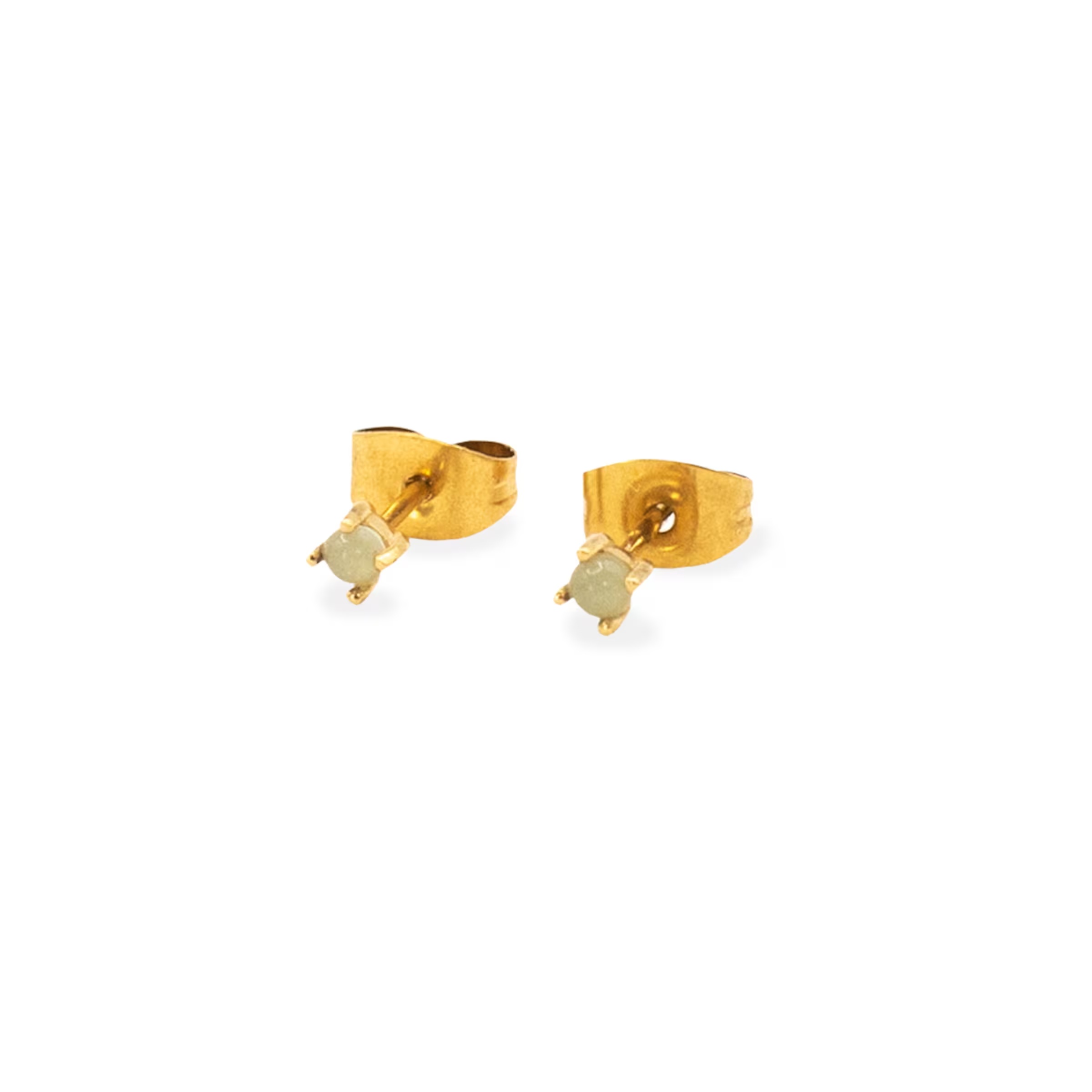 Puces d'oreilles Harmonie Stone Or