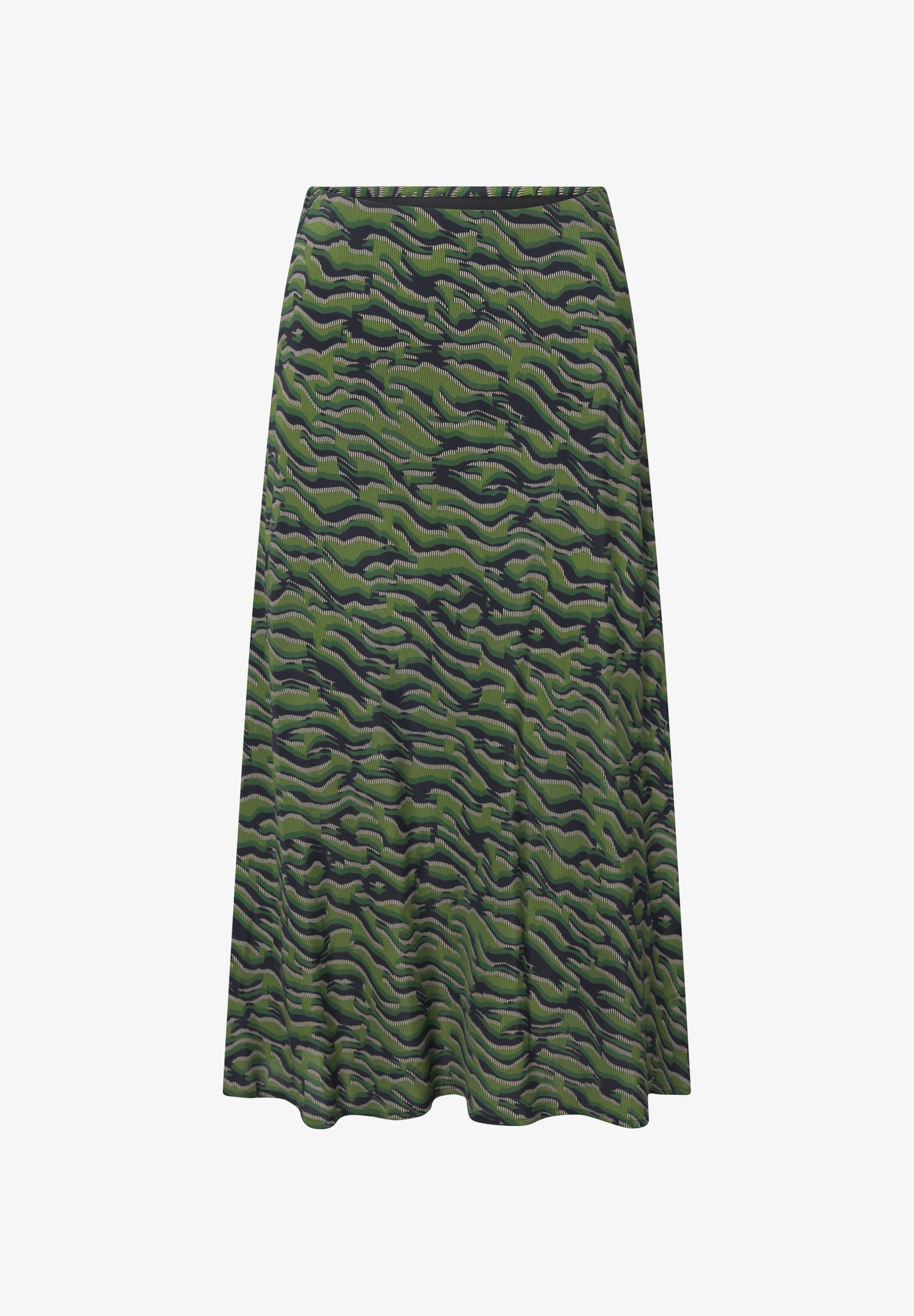 Jascha Stockholm PRINTED FANCY - A-lijn rok - groen