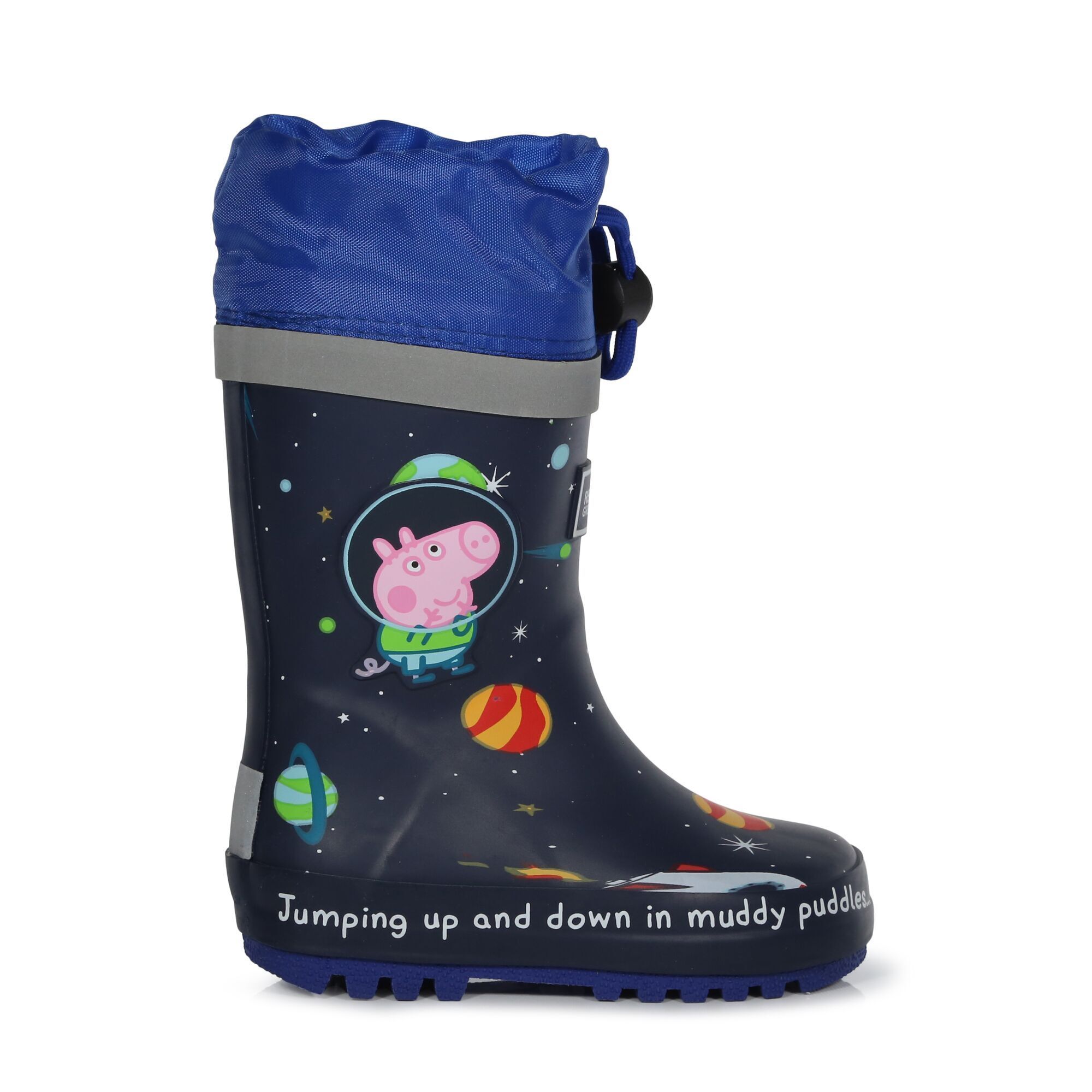  Regatta Peppa Pig Weltraum-Design Regenstiefel