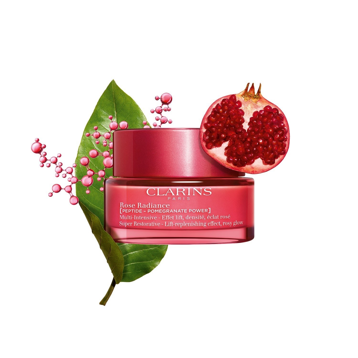 Clarins multi-intenzivna dnevna krema 50+ Super regenerirajuća ružina blistava koža - 50 ml