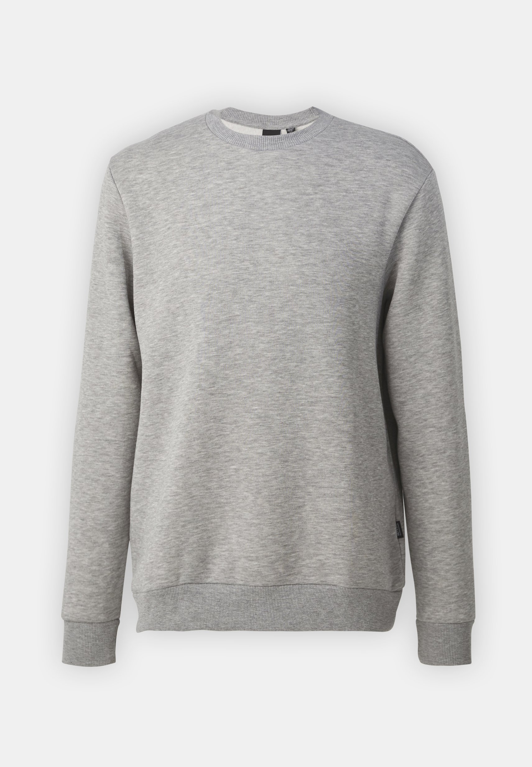 Only & Sons ONSCERES LIFE COL RONG - Sweat-shirt - gris clair chiné