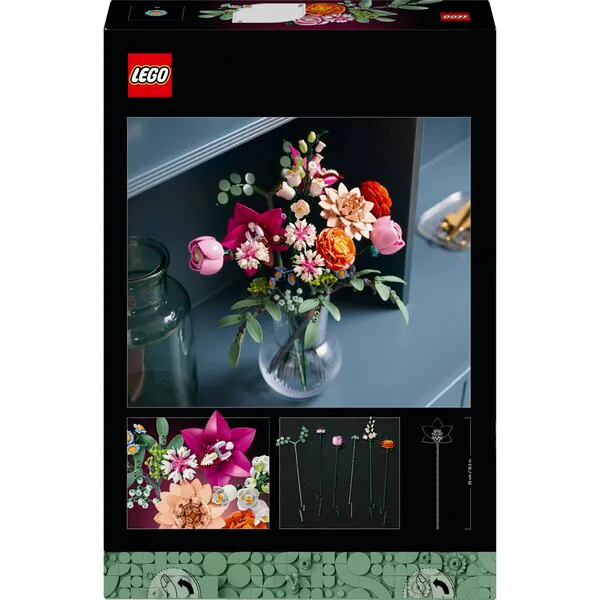 LEGO Botanicals 10342 Rosa Blumenstrauß<br>