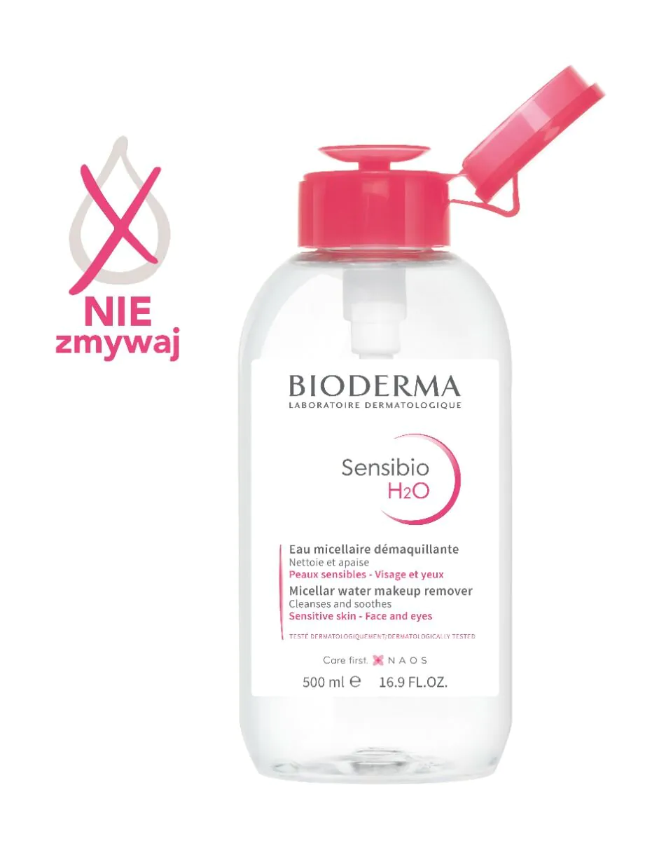 Bioderma Sensibio H2O Płyn micelarny, 500 ml