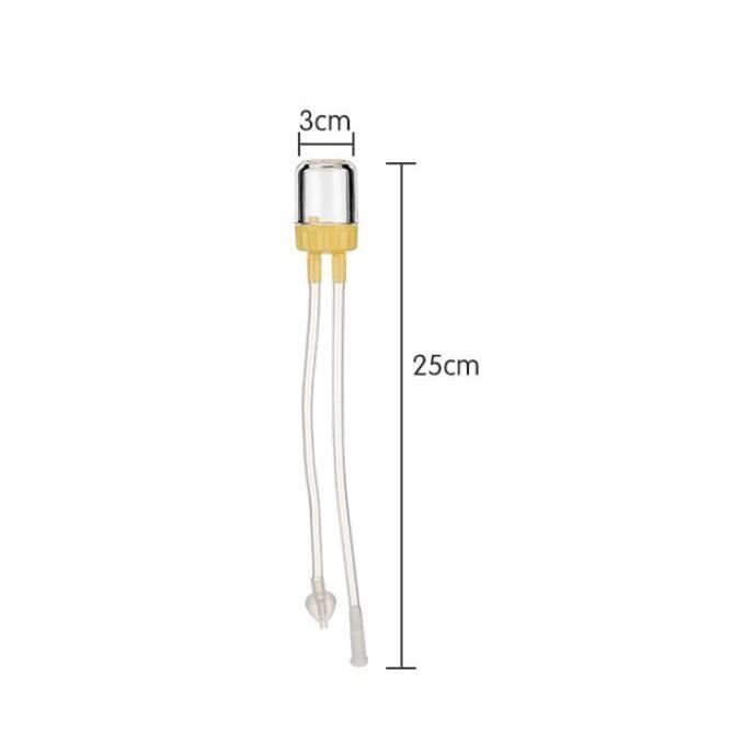 Aspirador nasal para bebés, ventosa nasal manual para la nariz del bebé, ventosa nasal antirreflujo, ventosa anti-reflujo para bebés