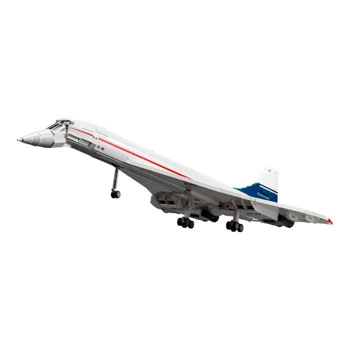 LEGO 10318 Exclu Cdiscount Icons Le Concorde, Maquette d'Avion à Construire pour les Adultes, Set de Véhicule d'Avion