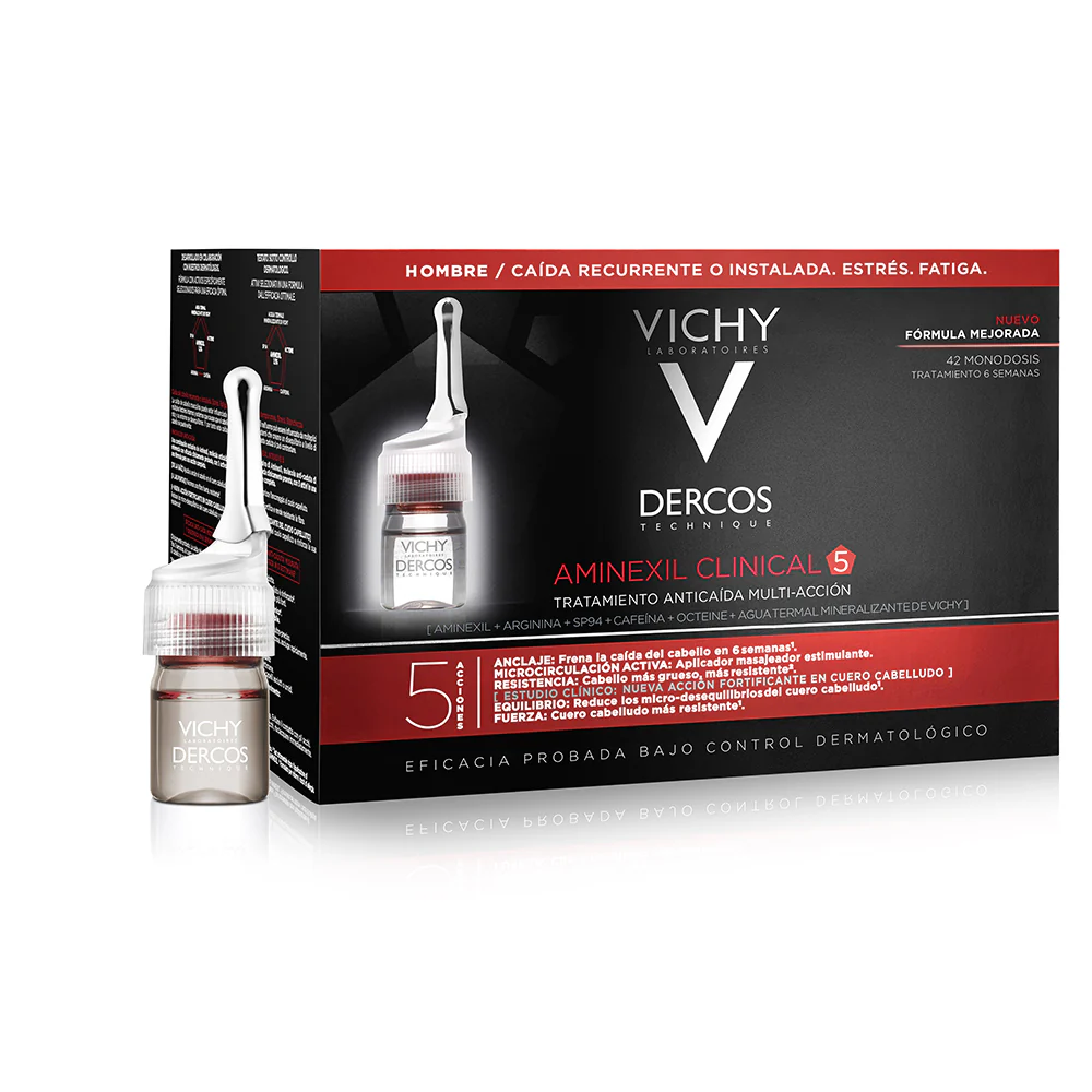Dercos Dercos Aminexil trattamento anticaduta uomo 42 fiale - Trattamento per Capelli, Trattamento Anticaduta Capelli