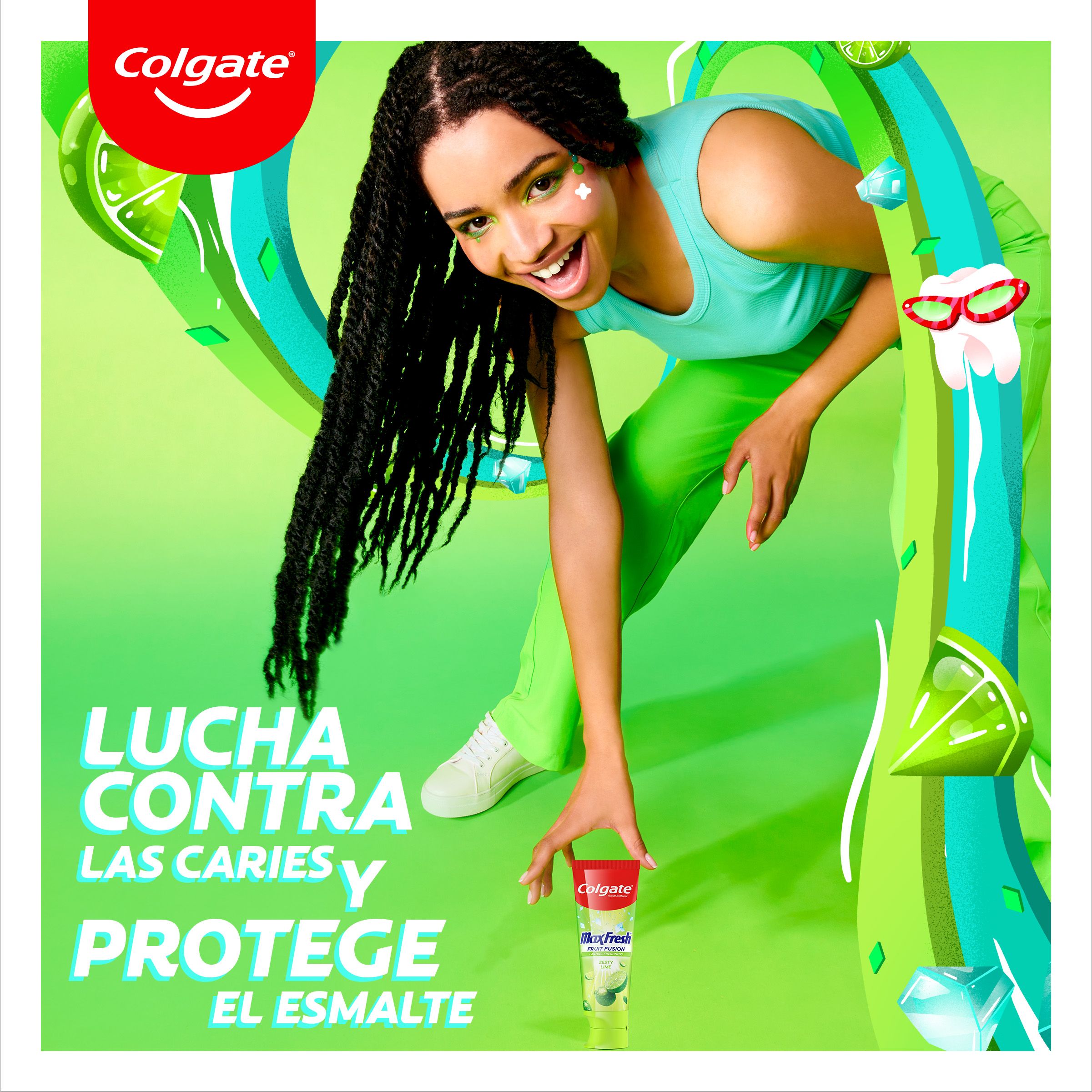 Colgate Max Fresh Fruit Fusion Zesty pasta za zube Paste za zube i paste za zube