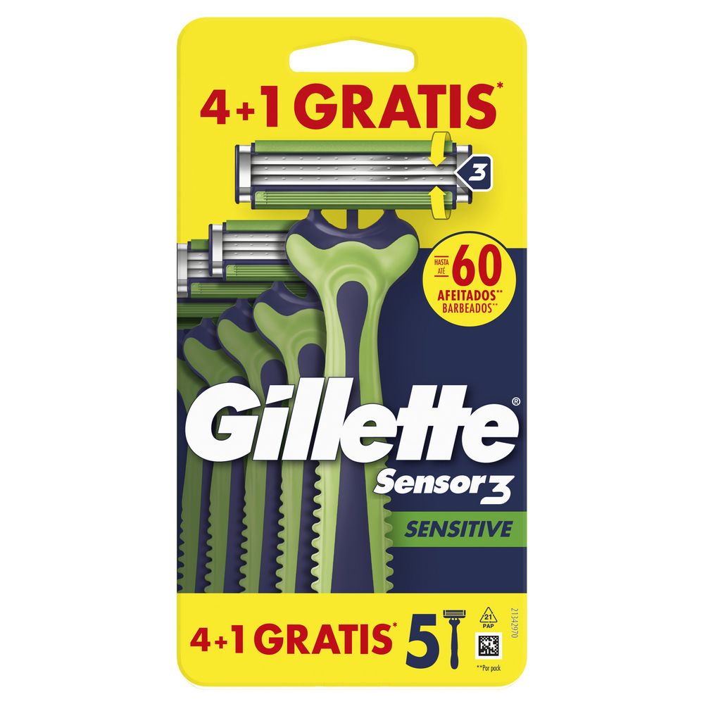 Sensor3 forši vienreizlietojamie skuvekļi Skuvekļi
