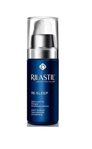 RILASTIL Re-Sleep Exfoliërend Nachtserum voor het gezicht tegen rimpels 30 ml