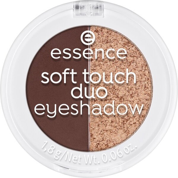 Essence Soft Touch 04 Mocha Muse Duo senčilo za oči 1,8 g