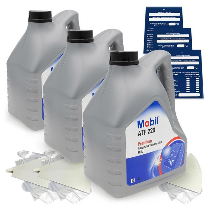 12 Litre Mobil Atf 220 Premium Automatique de Transmission Dexron II D MB 236.7