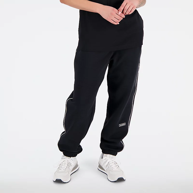 Spodnie Femme Essentials -harjattu fleecetakki – CZARNE