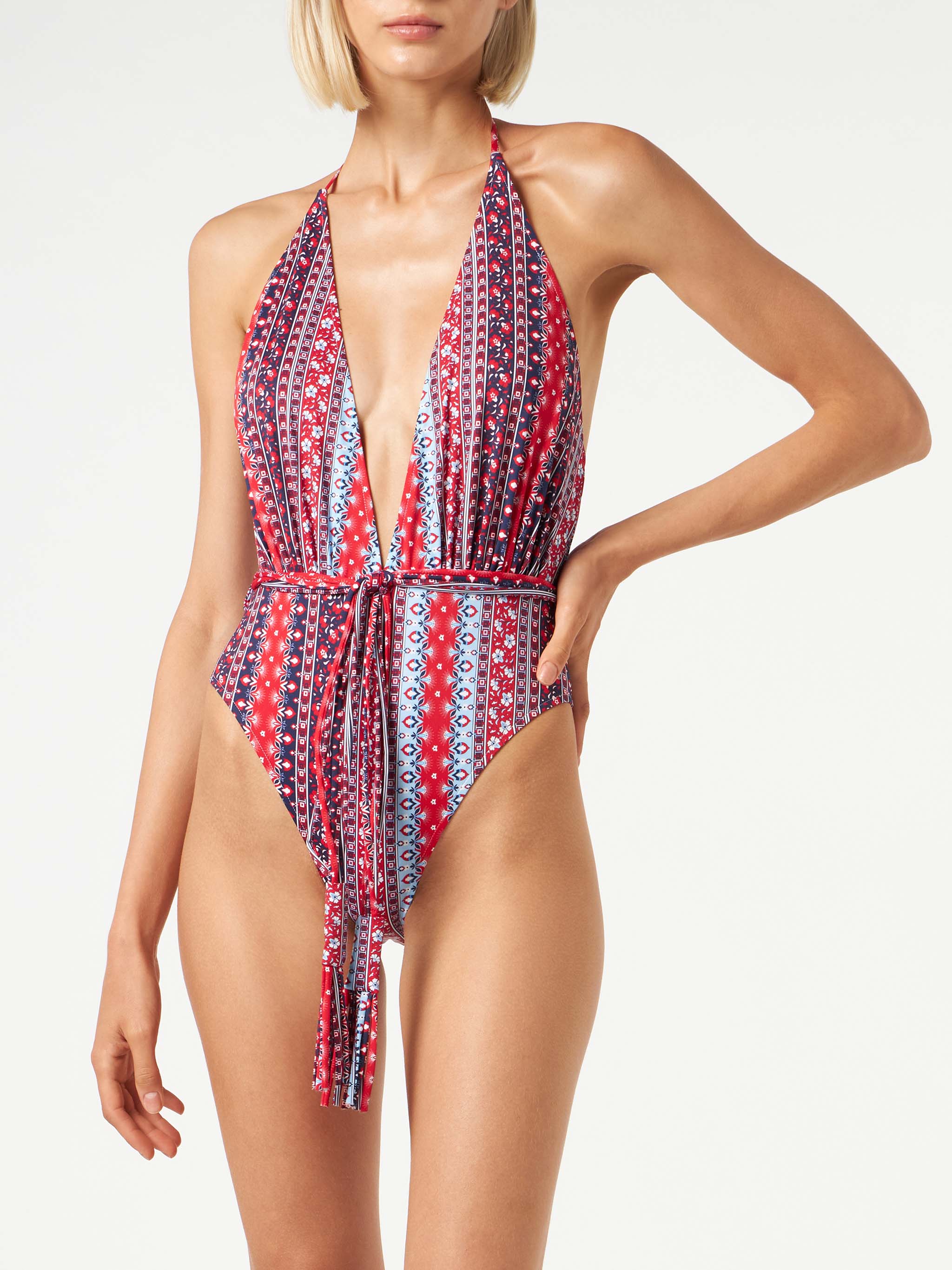 Traje interno estampado gitano