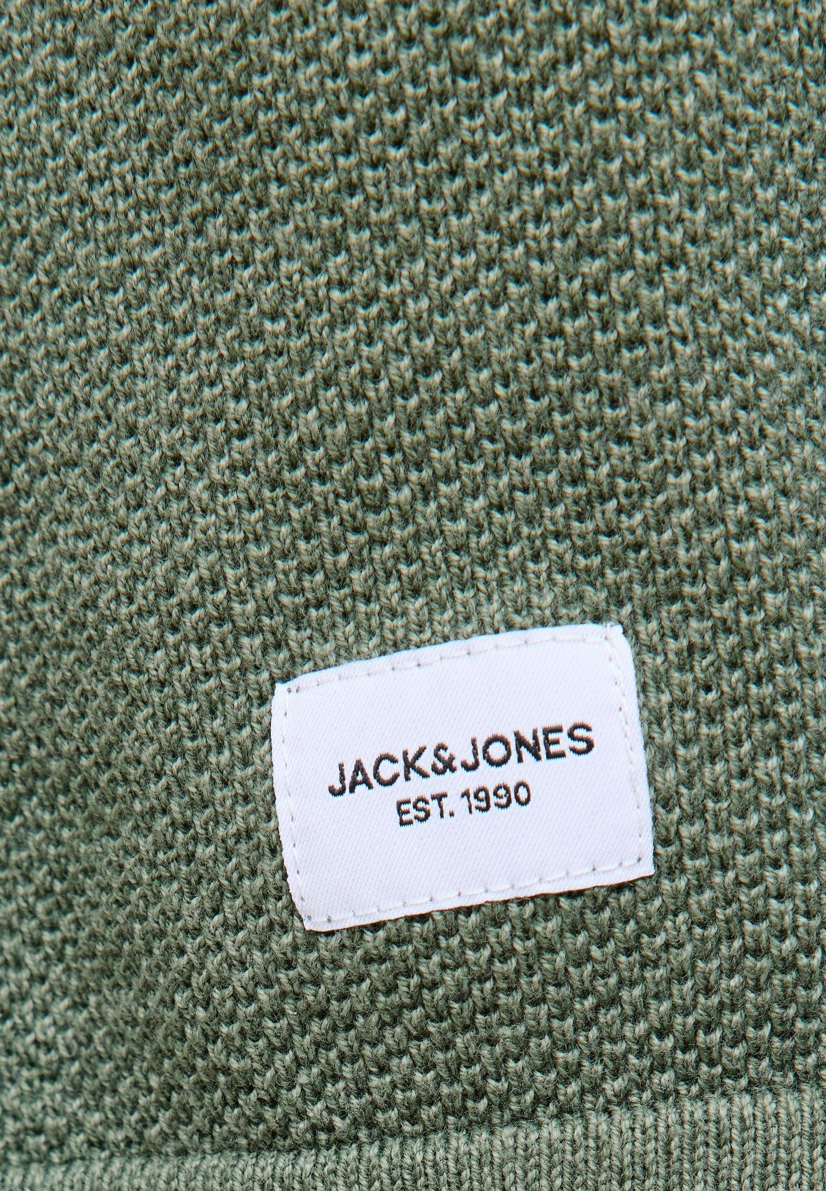 Jack & Jones JJEHILL CREW NECK - Trui - detail met lauwerkrans