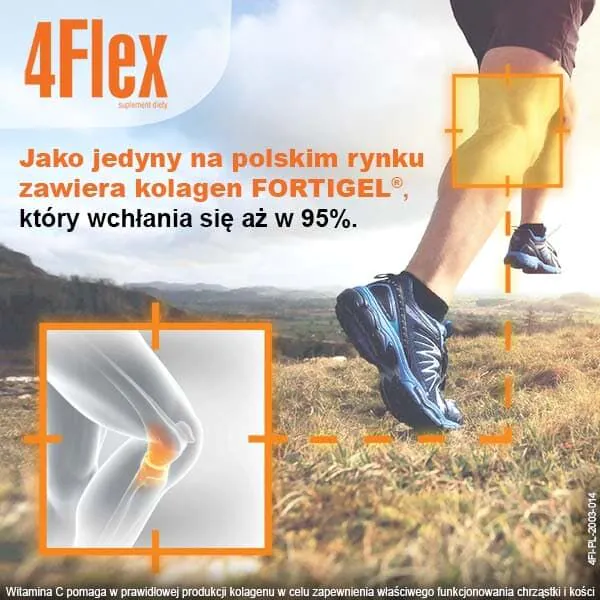 4 Flex Preparat na wzmocnienie stawów Proszek w saszetkach
