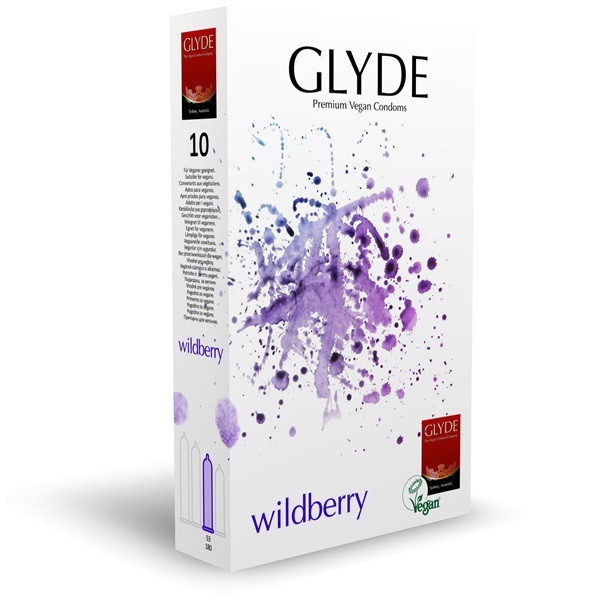 Glyde Ultra Wildberry Flavour Vegan Kondomit 10 Pakkaus | Terveys | Superdrug