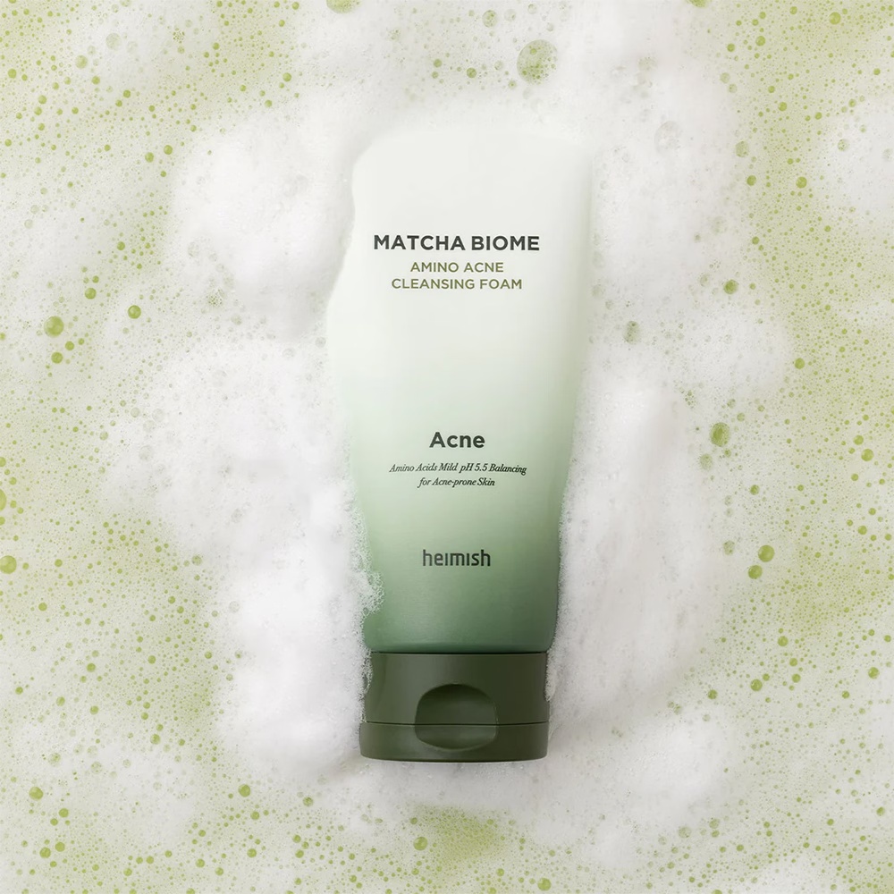 Matcha Biome Amino pjena za čišćenje protiv akni