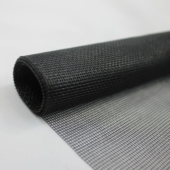 Moustiquaire pour fenêtres greenLINE avec cadre de aluminium 100 x 120 cm en blanc - Sans percer, raccourcissable individuellemente