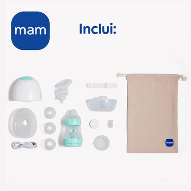 Mam Move Draagbare Enkele Borstkolf Handsfree Borstextractor 1 stuk 1 stuk