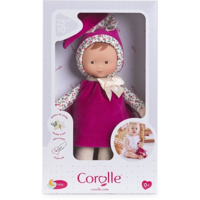 Corolle Miss Rose Grenadine soft toy - 25 cm - vanilla scent - from birth